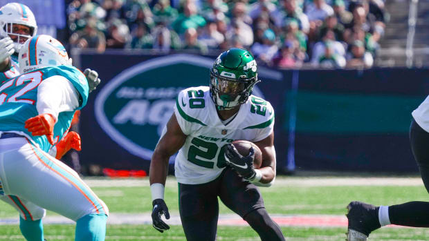 Jets' RB Breece Hall (20)